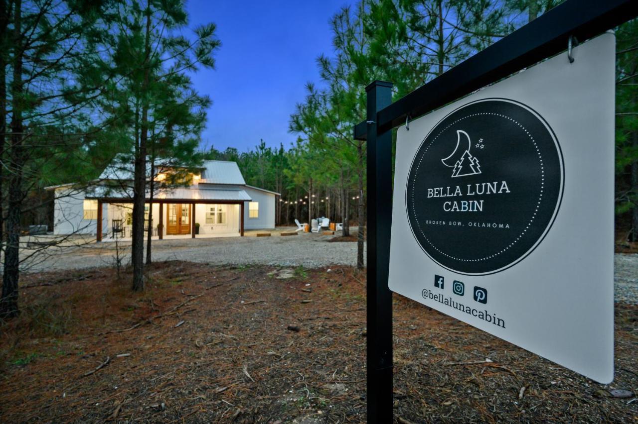 فيلا Bella Luna Cabin - Cozy Farmhouse Cabin, Private Deck, Swing Set, Fire Pit, Hot Tub بروكن بو المظهر الخارجي الصورة