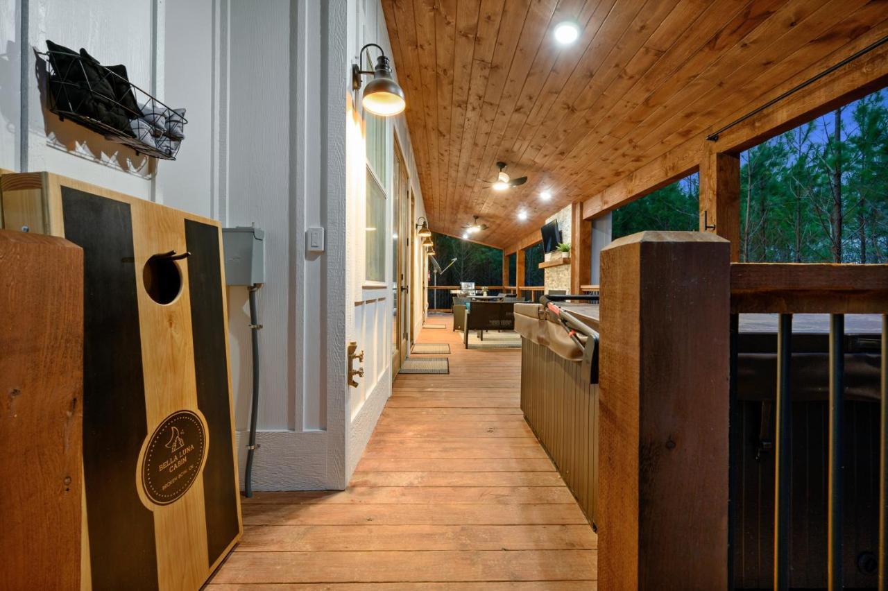 فيلا Bella Luna Cabin - Cozy Farmhouse Cabin, Private Deck, Swing Set, Fire Pit, Hot Tub بروكن بو المظهر الخارجي الصورة